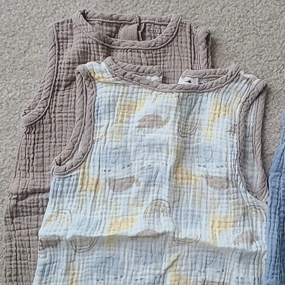 4 Summer Rompers - Picture 2 of 4